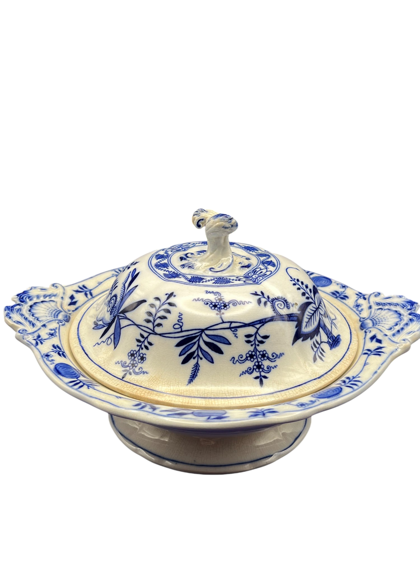 Meissen Porcelain "Blue Onion" Tureen w/ Lid