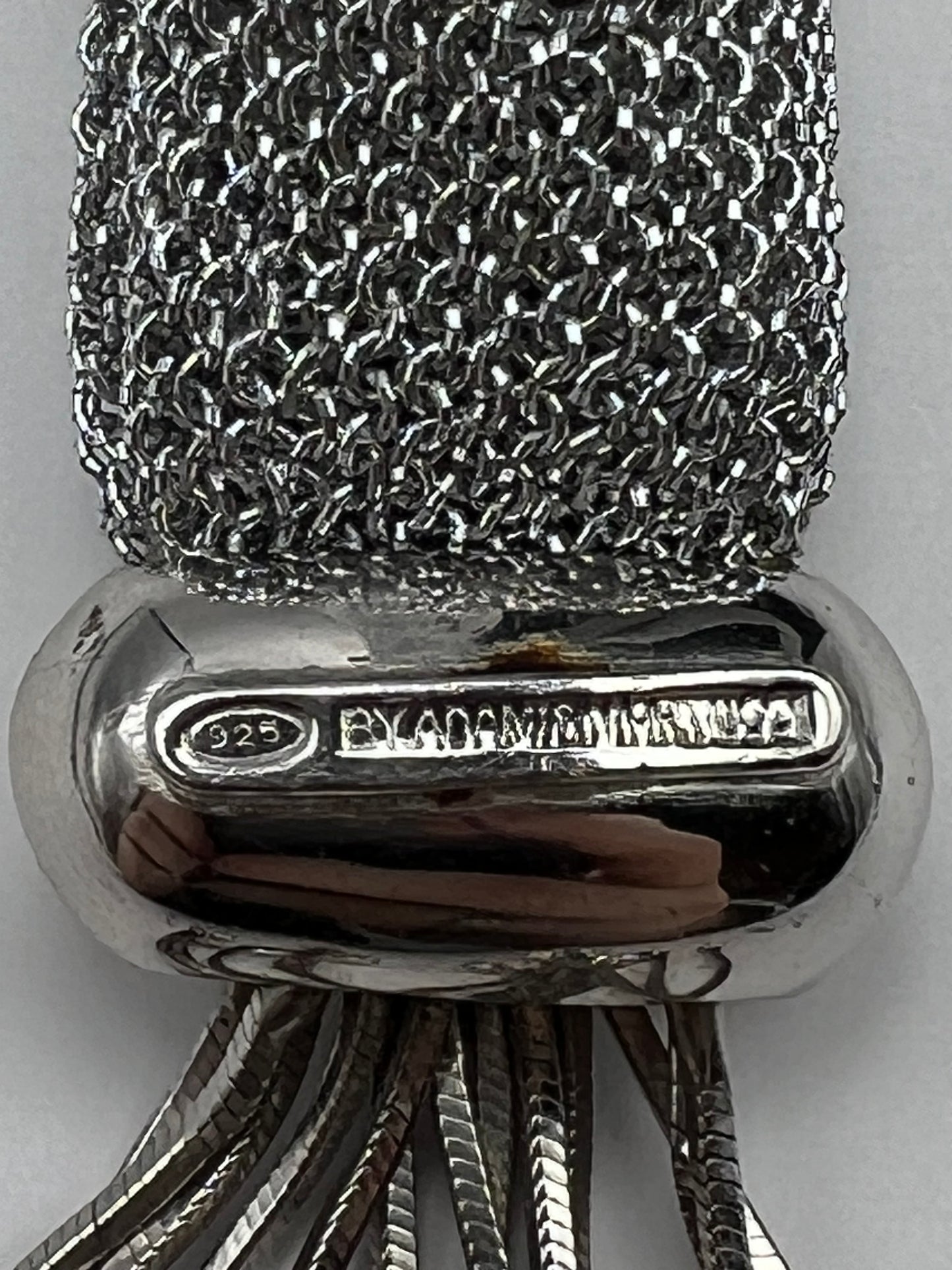 Silver Mesh Necklace