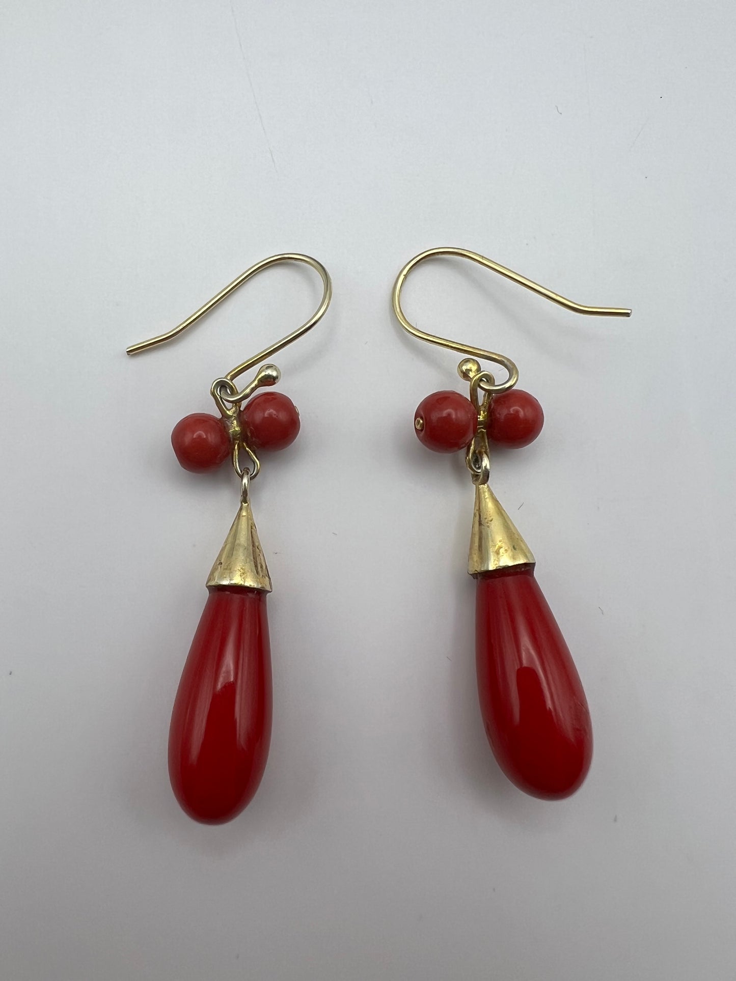 Coral Earrings