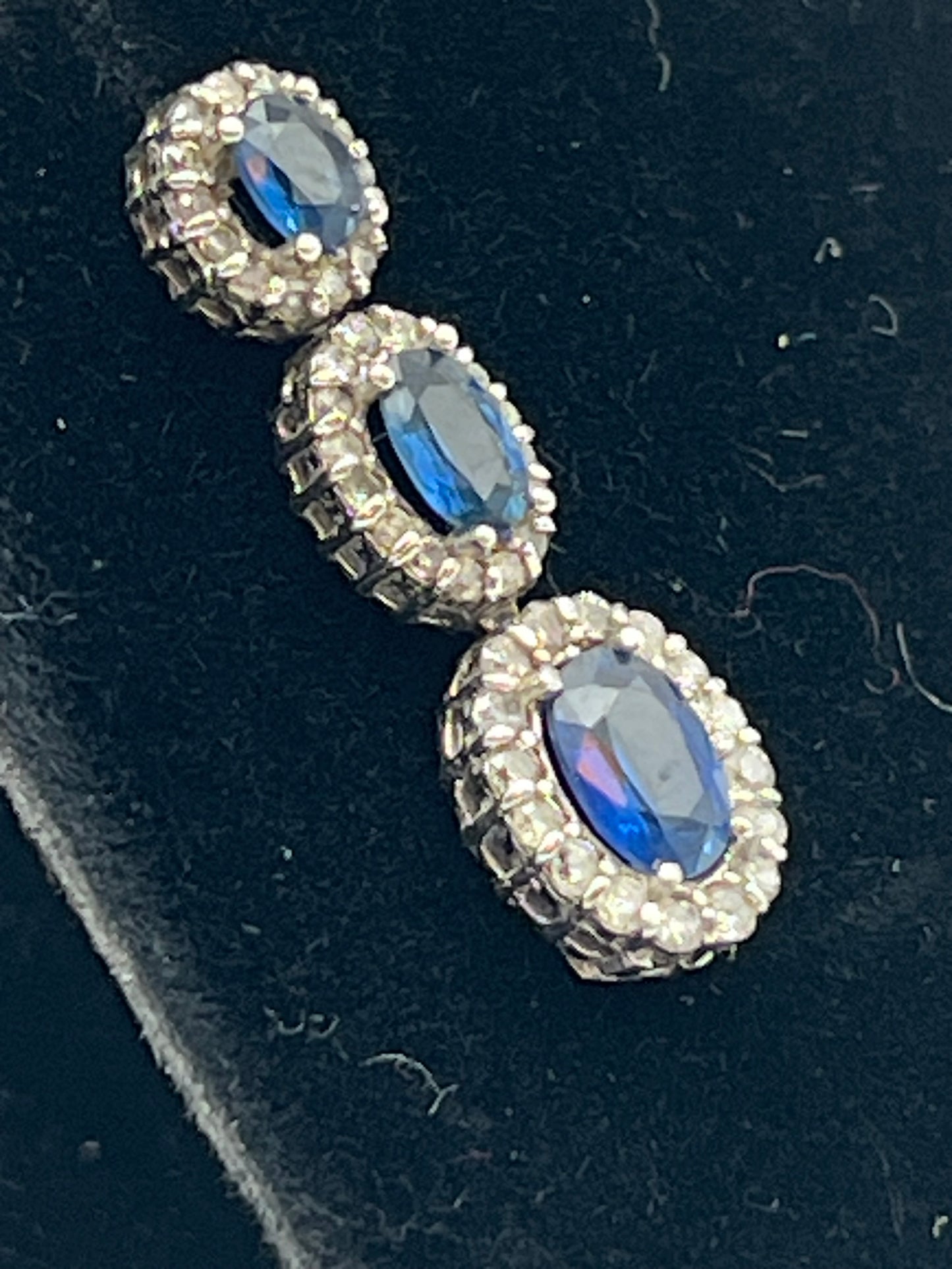 Ceylon Sapphire Earrings