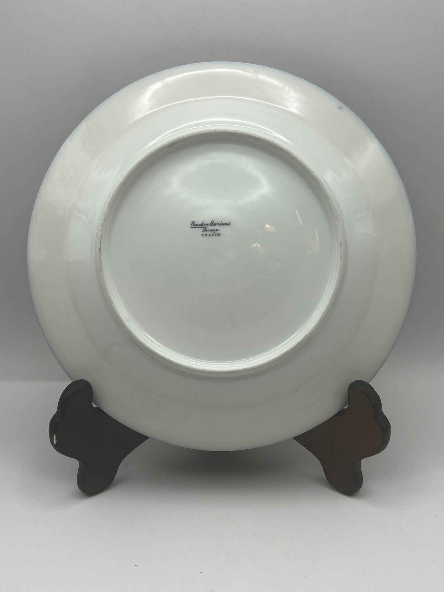 Haviland & Co. Limoges Blue Cobalt Porcelain Decorative Plate