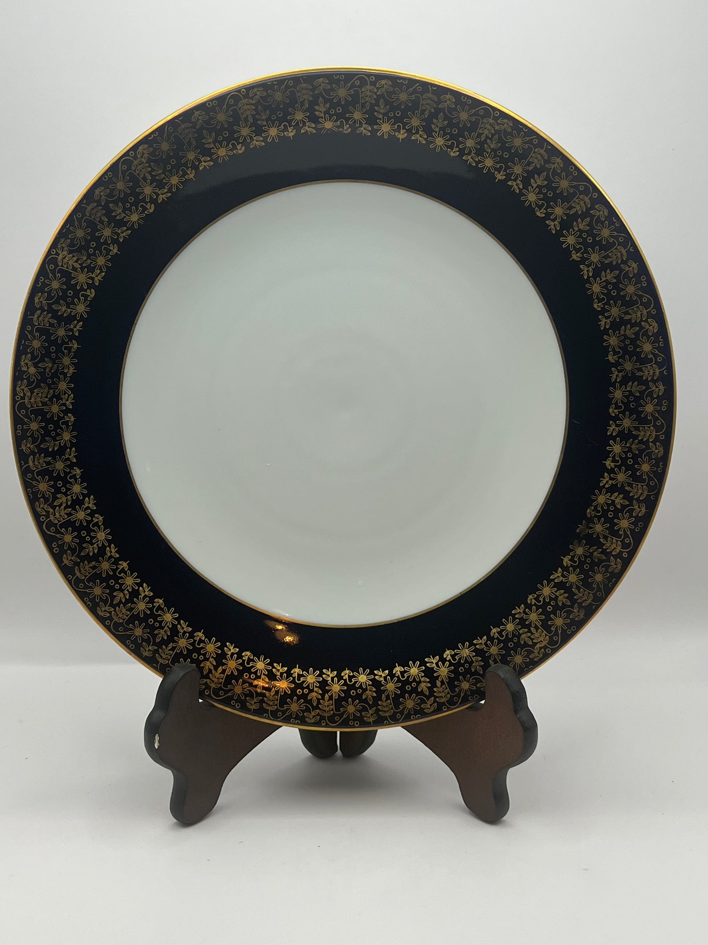 Weimar Porcelain Kobalt Large Decorative Plate