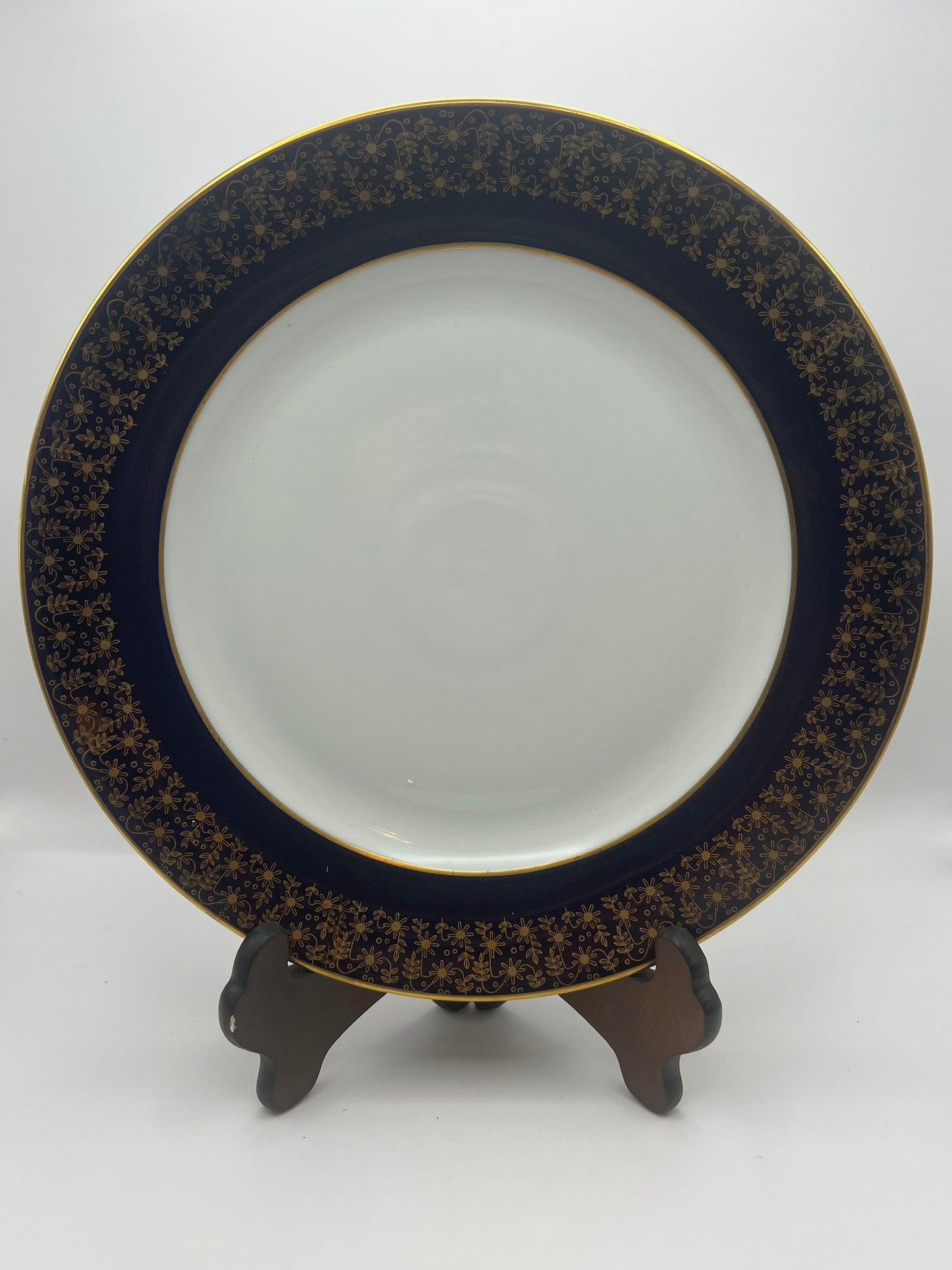 Weimar Porcelain Kobalt Large Decorative Plate
