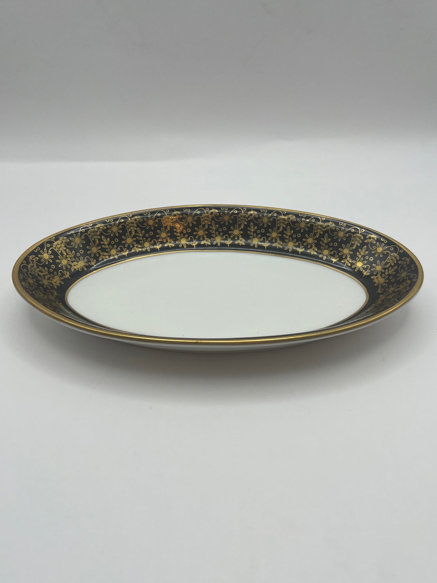 Weimar Porcelain Kobalt Oval Serving Plate