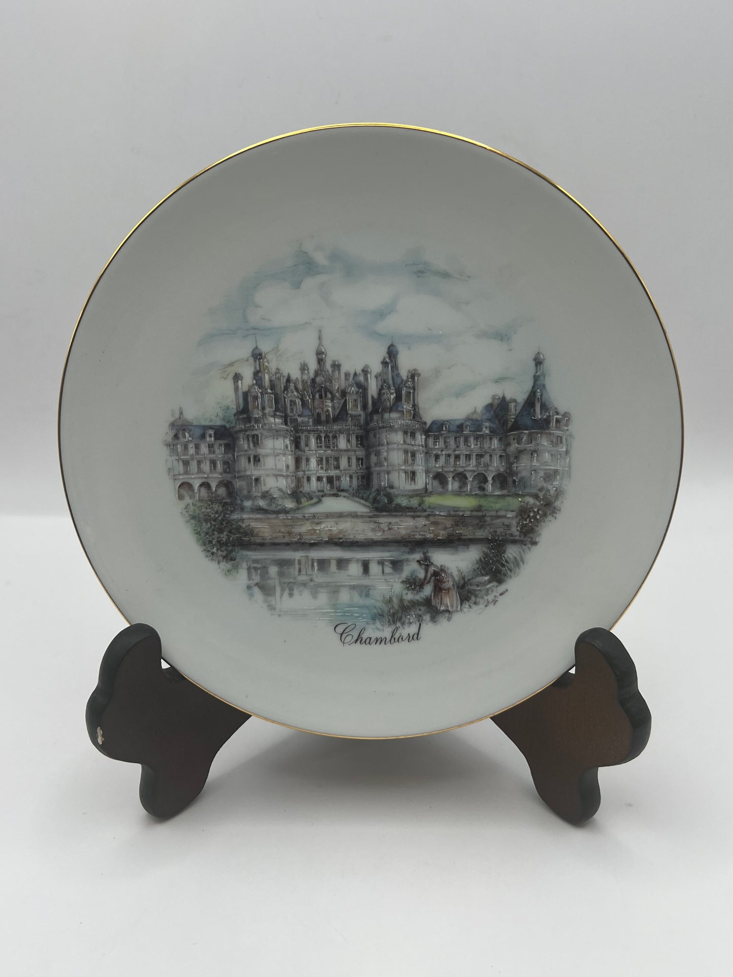 Limoges "Chambord" Decorative Plate