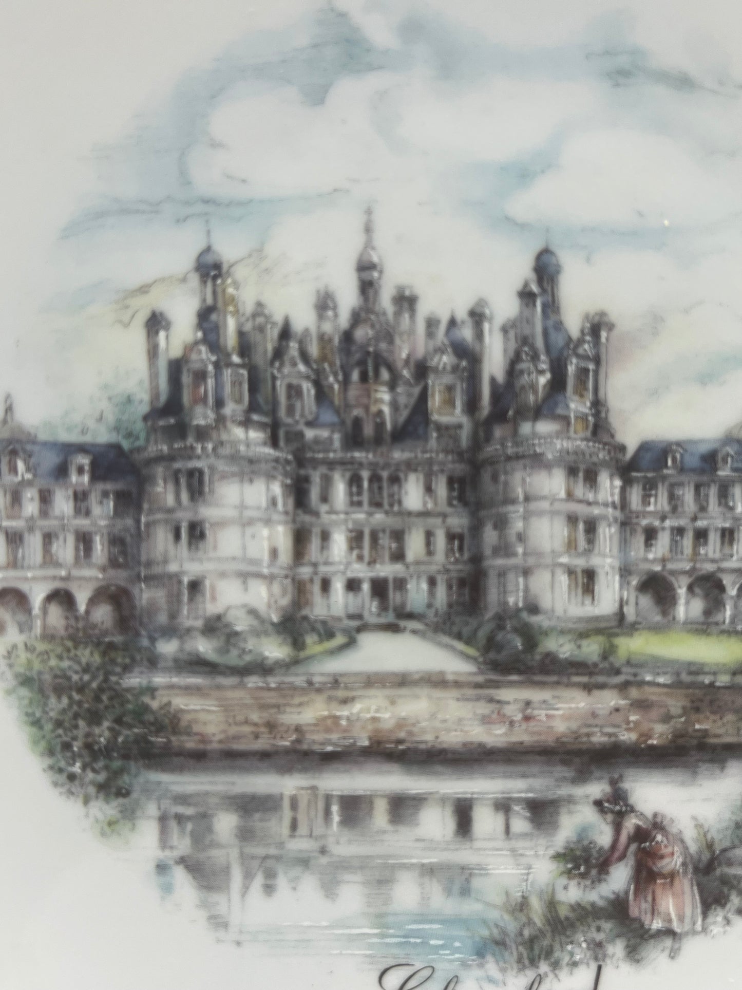Limoges "Chambord" Decorative Plate