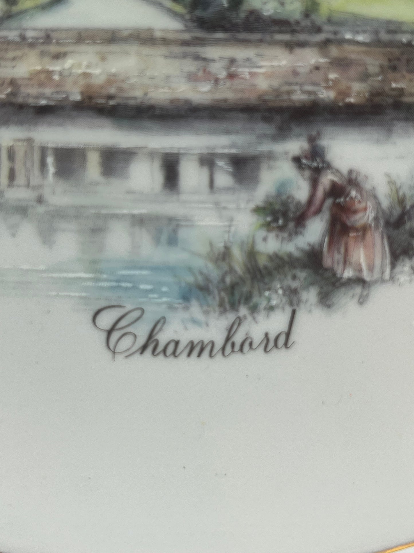 Limoges "Chambord" Decorative Plate