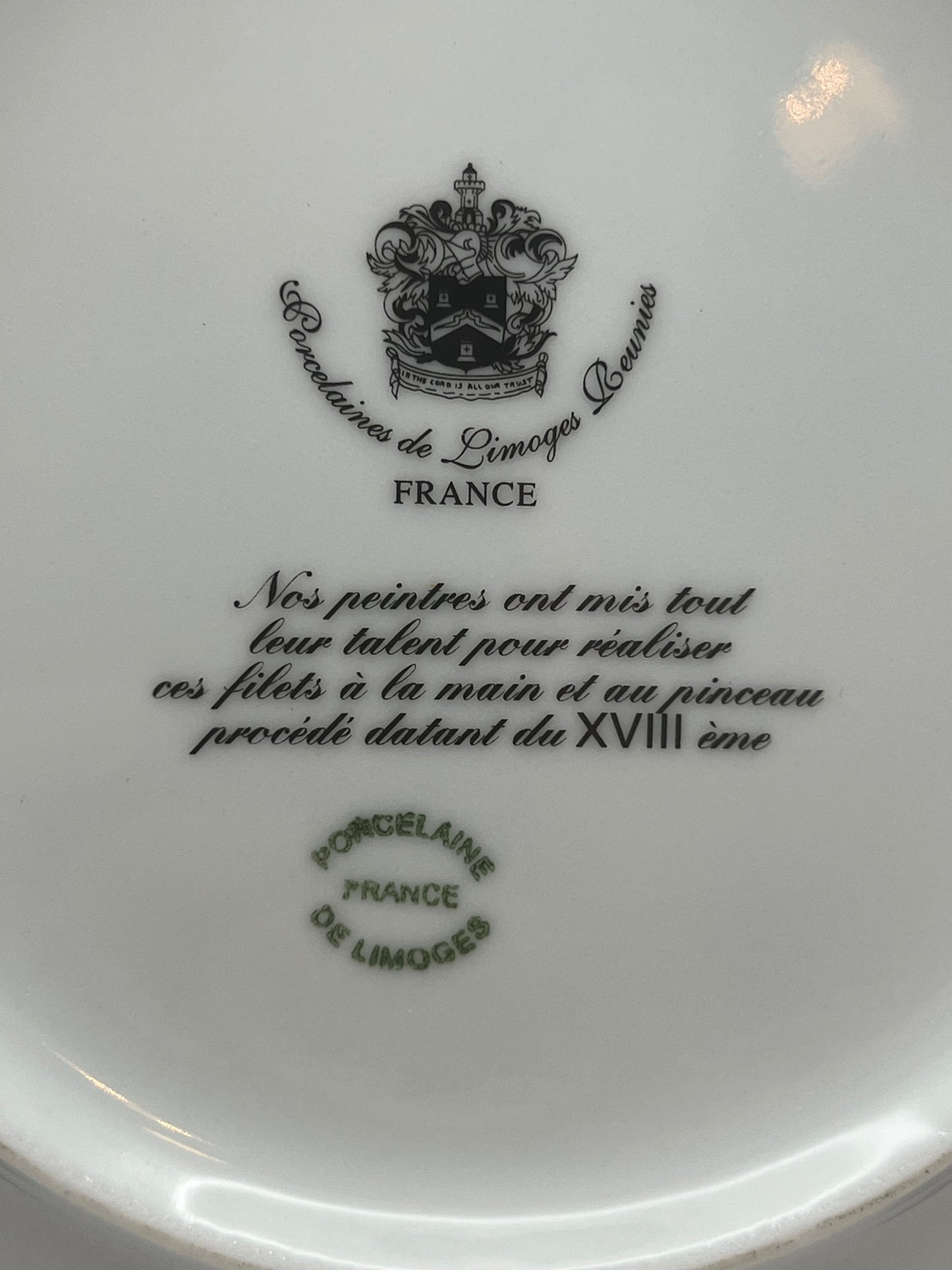 Limoges "Chambord" Decorative Plate