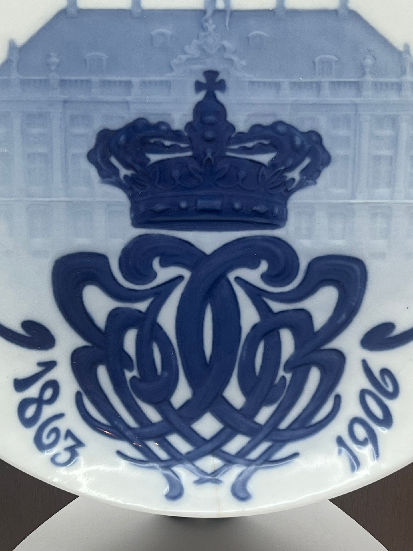 Bing & Grondahl King Christian lX Memorial Plate