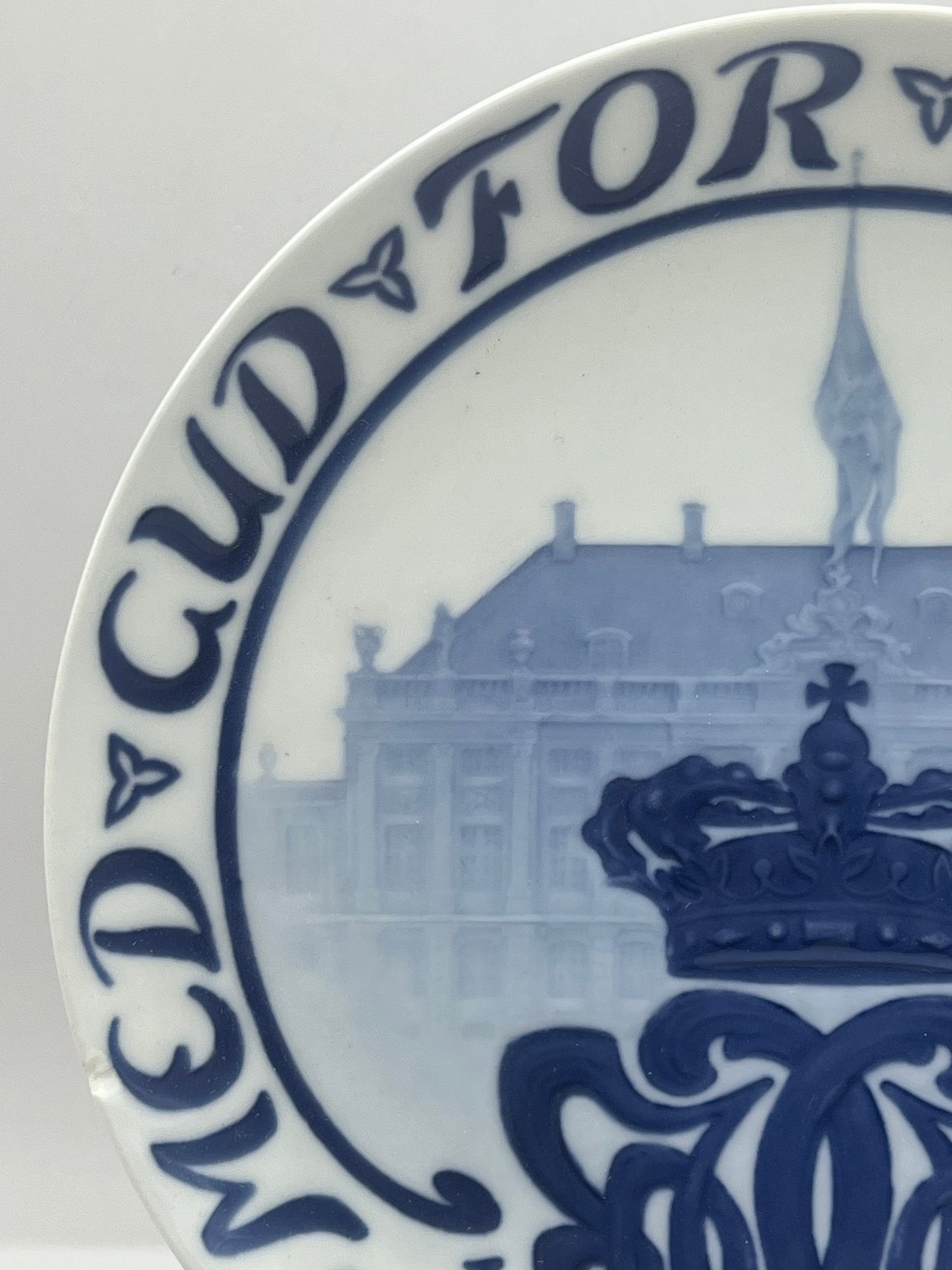 Bing & Grondahl King Christian lX Memorial Plate