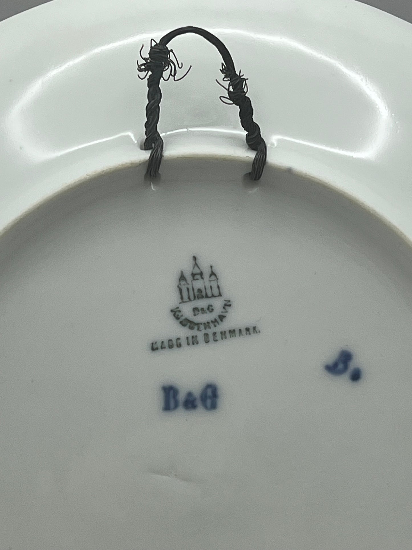 Bing & Grondahl King Christian lX Memorial Plate