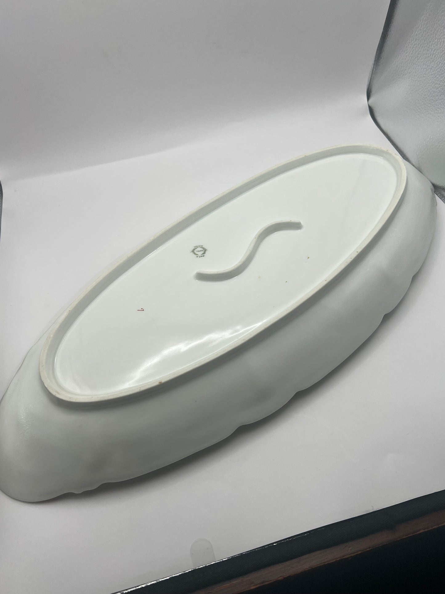 Royal Austria Porcelain Pink Salmon Fish Platter