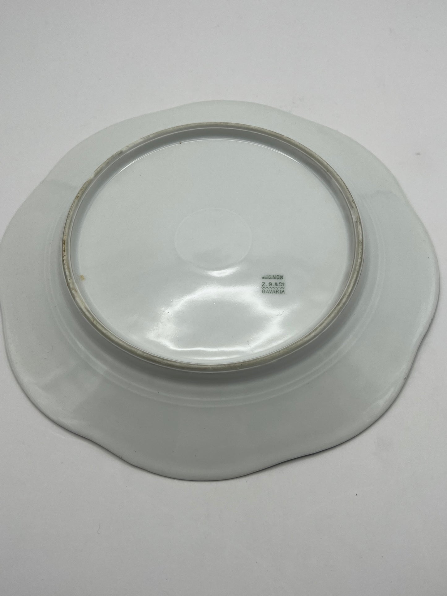 Mignon Z. S. & C. Co. of Bavaria Fish Plate Set