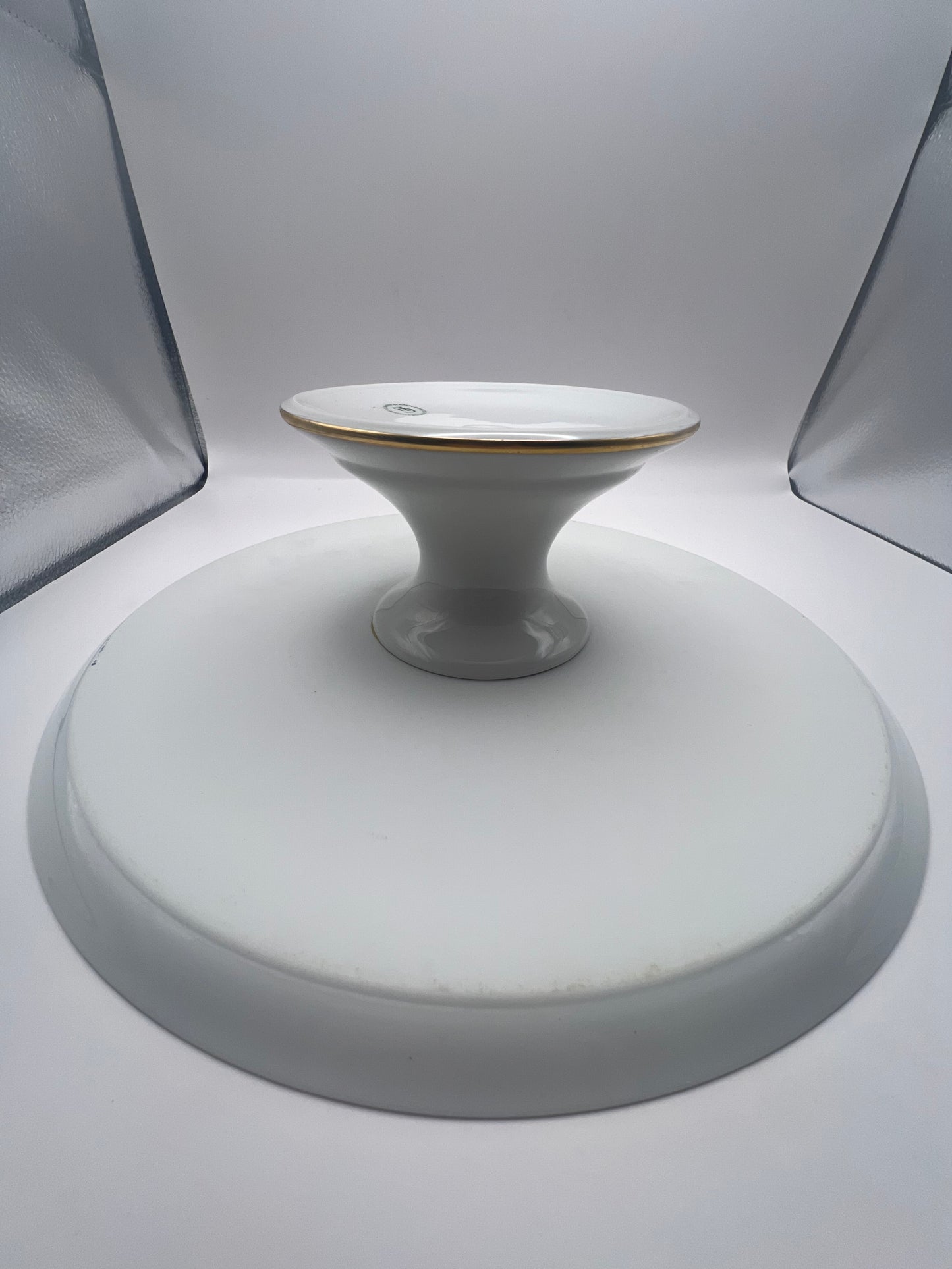 Limoges Porcelain Cake Stand