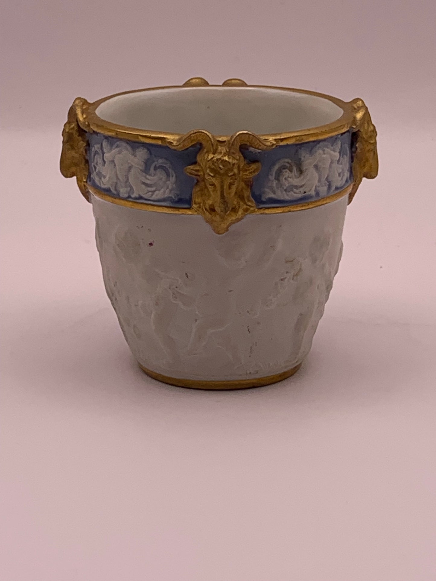 Sevres 19th Century Porcelain Bisque Jardiniere