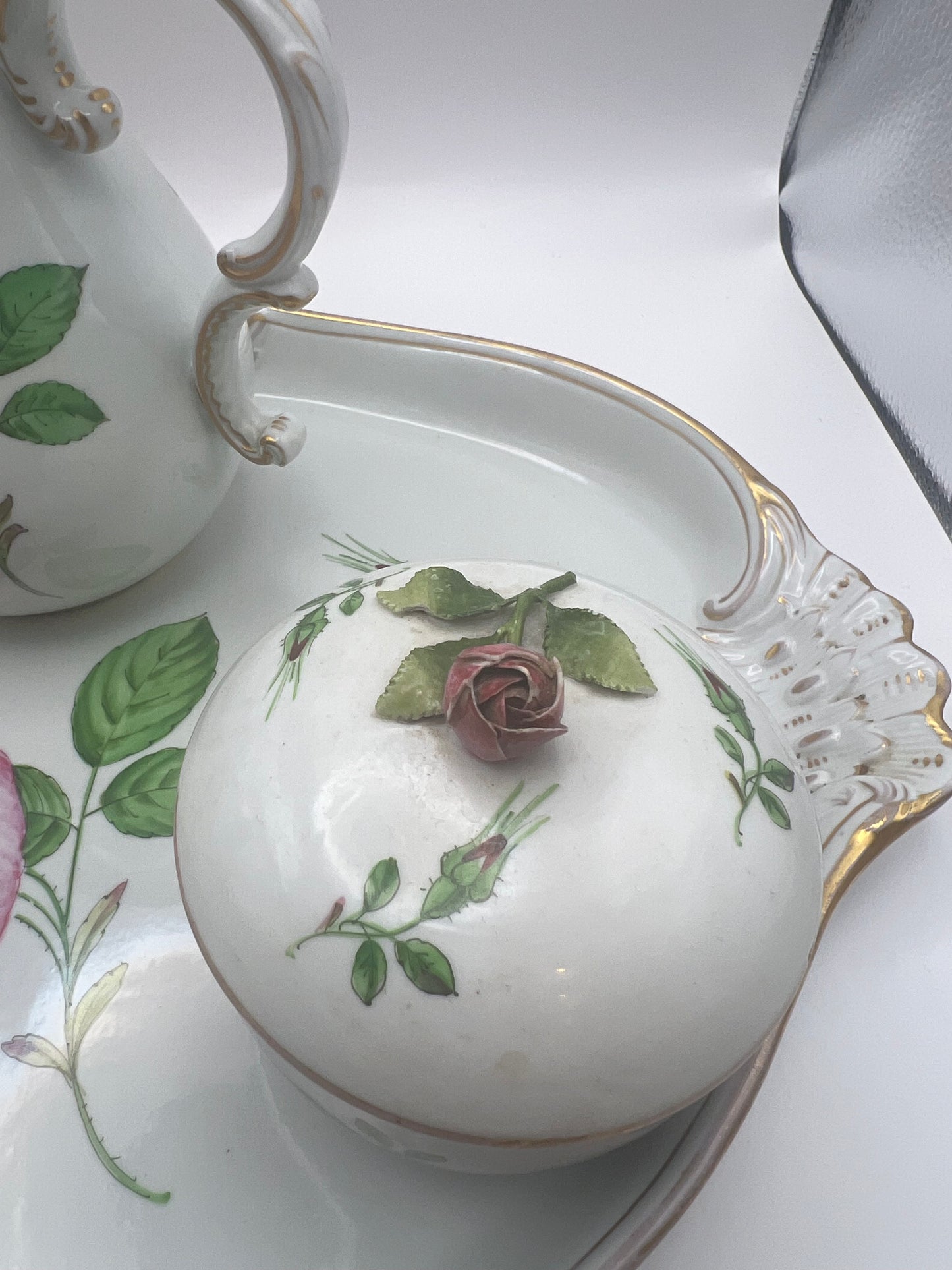 Schierholz Pink Rose Tea Set