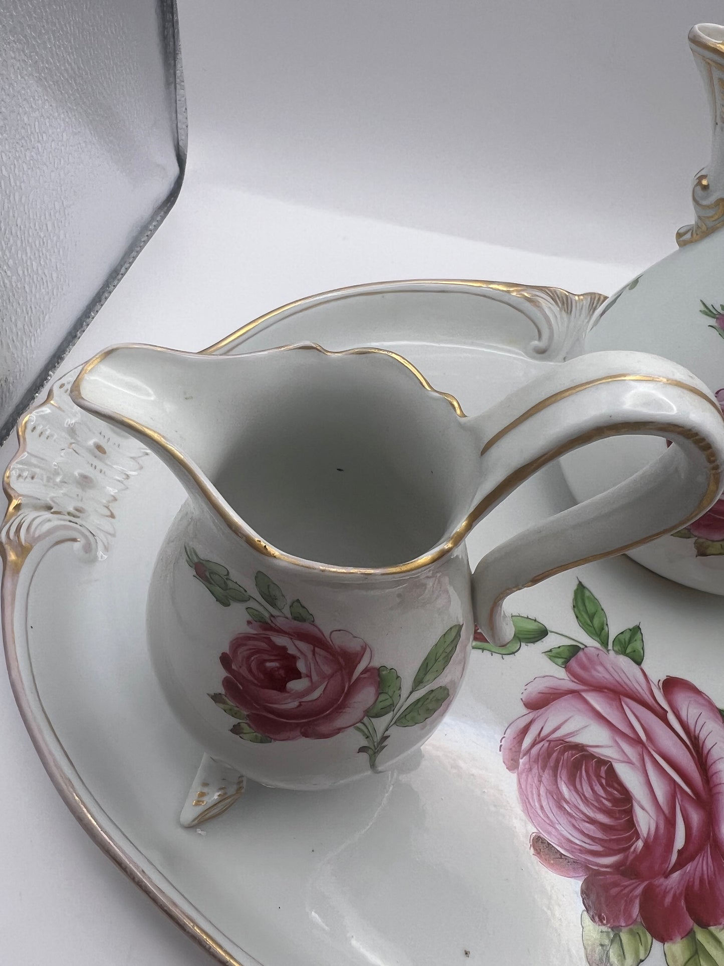 Schierholz Pink Rose Tea Set