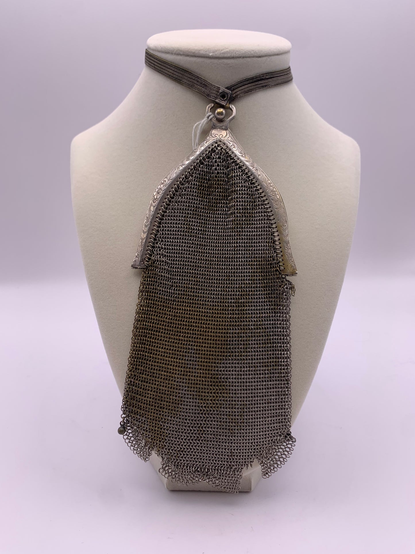 Antique Silver Purse