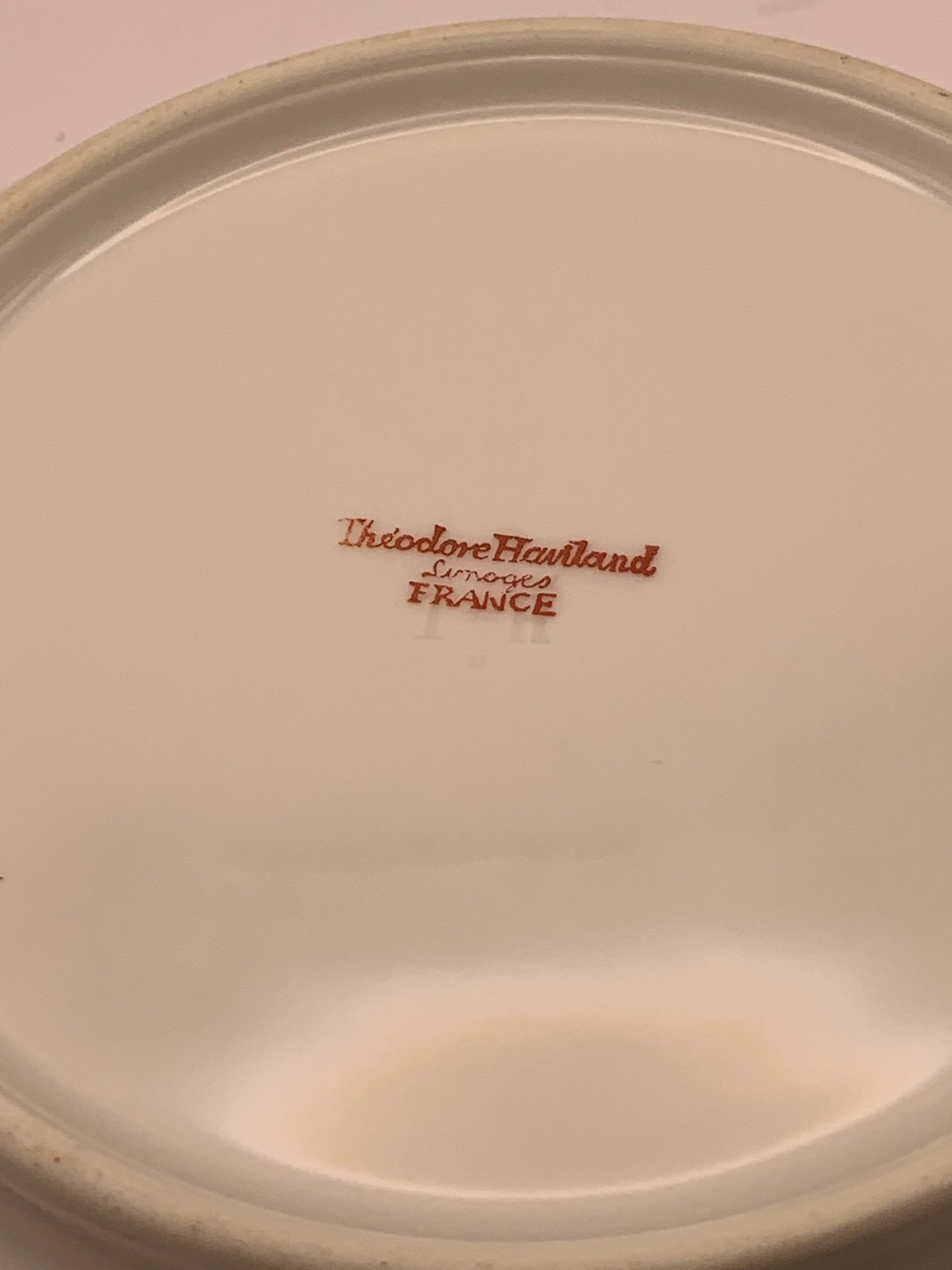 Theodore Haviland Handled Bowl