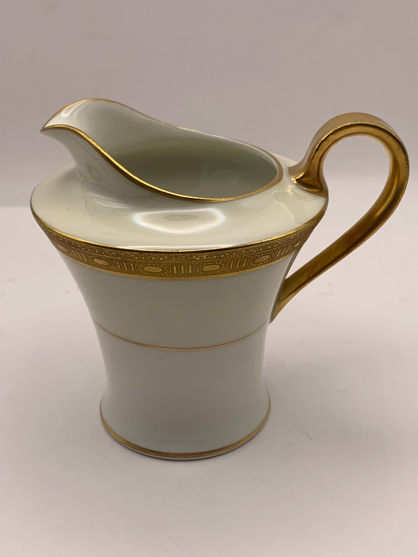 Limoges Sugar Bowl & Creamer