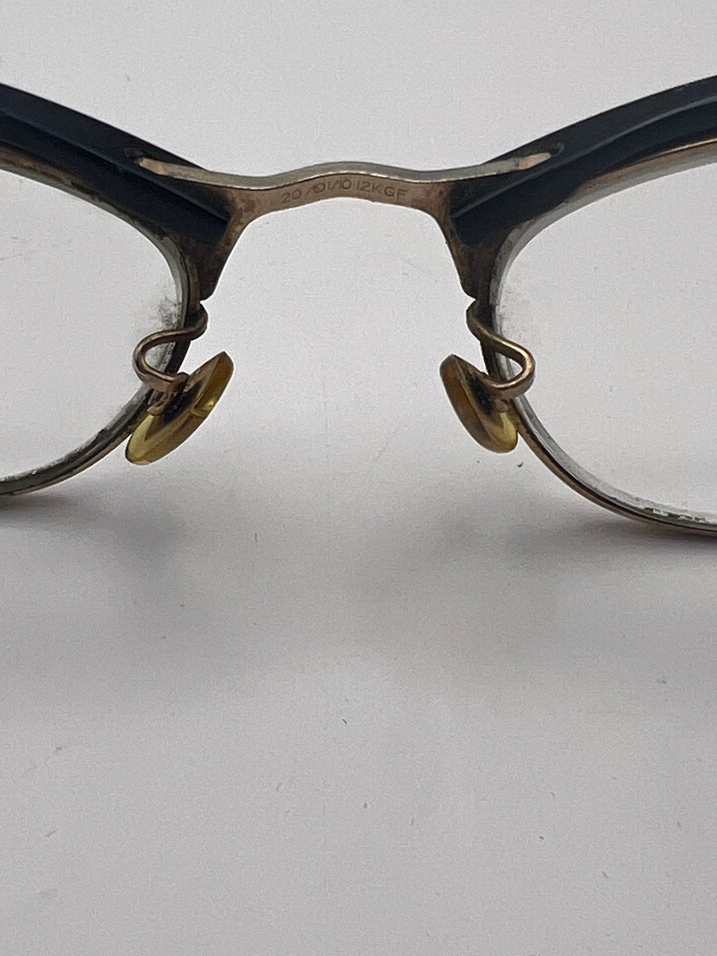 Antique Mother of Pearl & Silver Reading Glasses