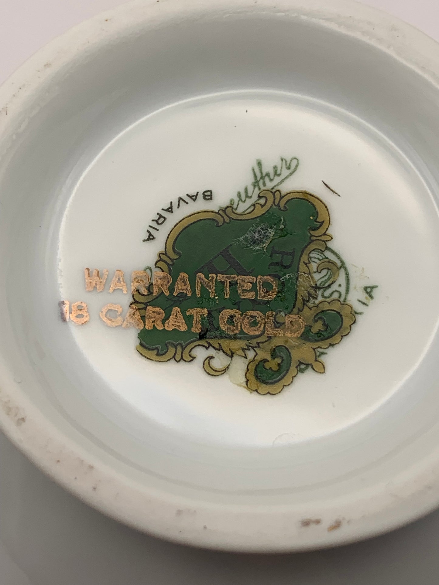 Bavaria Porcelain Gold Creamer