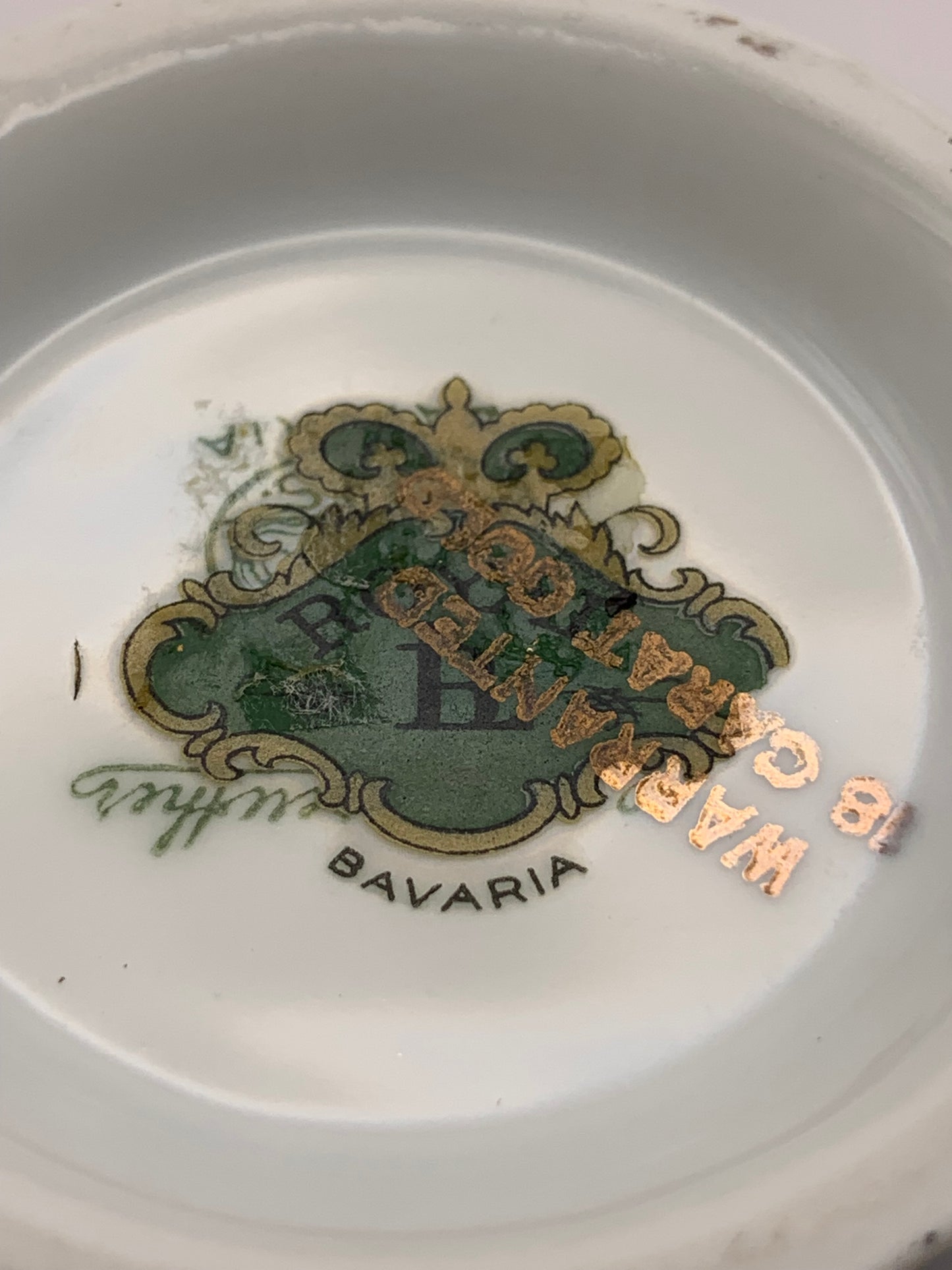 Bavaria Porcelain Gold Creamer