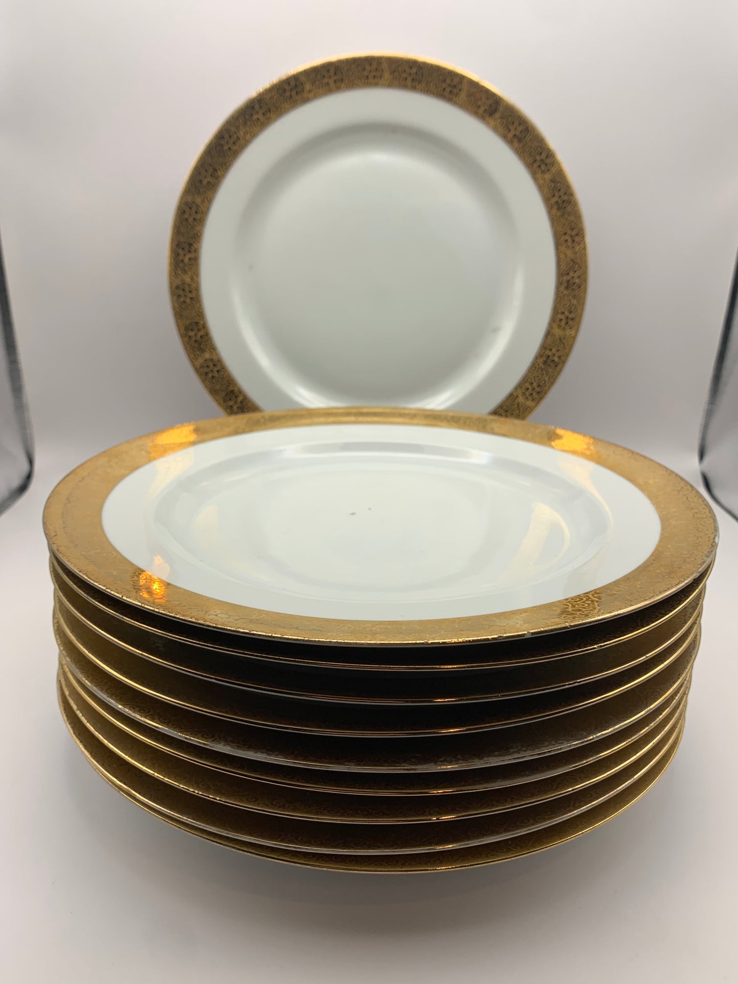 Bavaria Porcelain Dinner Plate Set