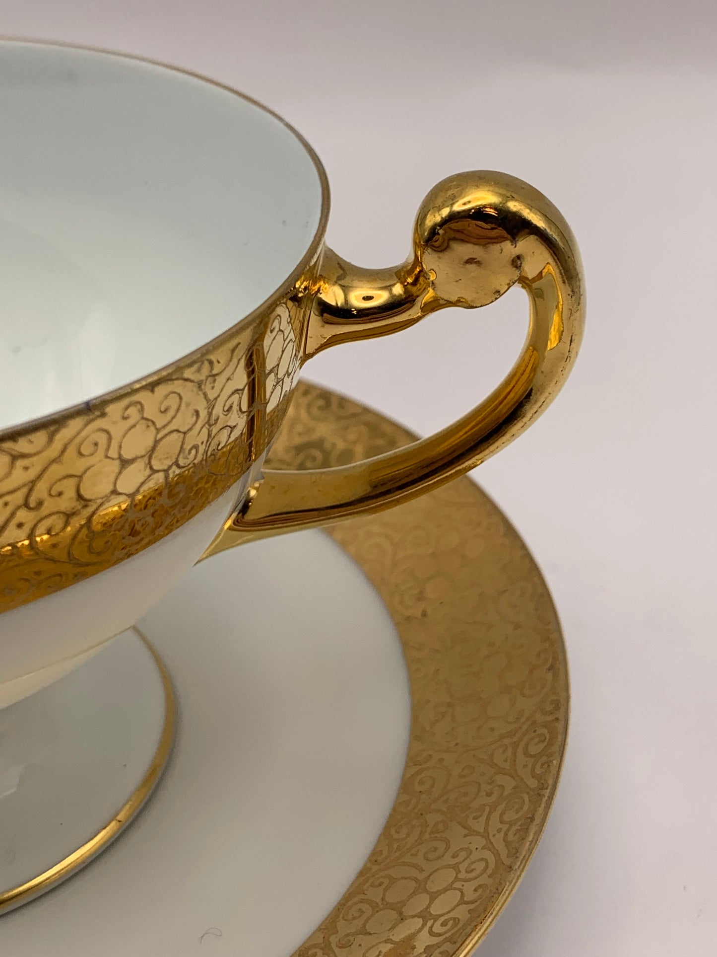 Bavaria Porcelain Tea Cups & Saucers