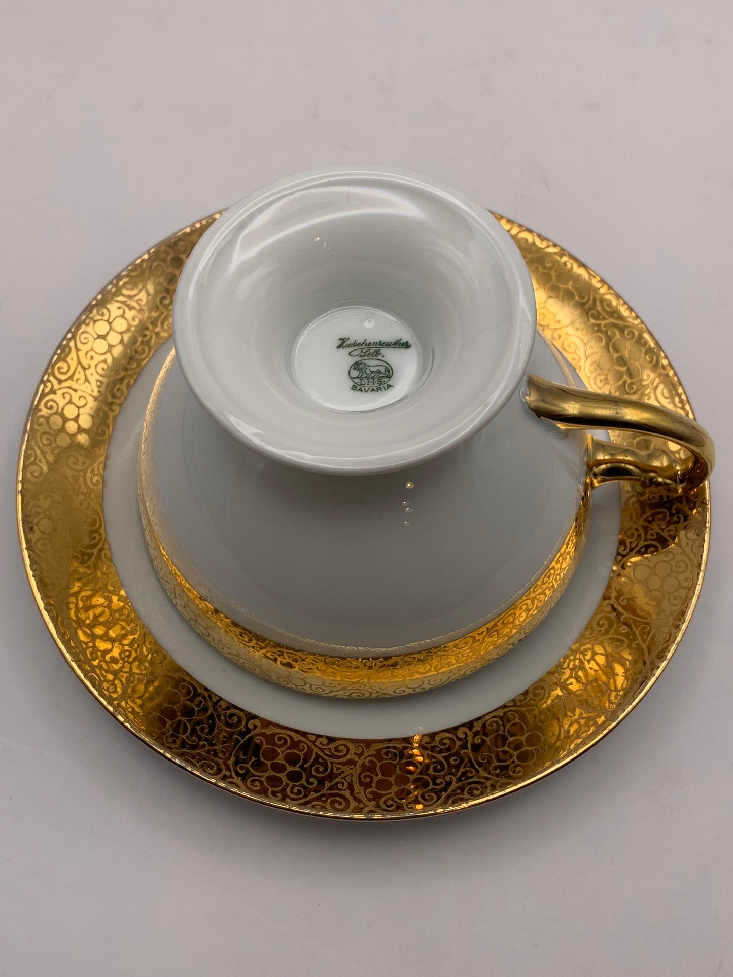 Bavaria Porcelain Tea Cups & Saucers