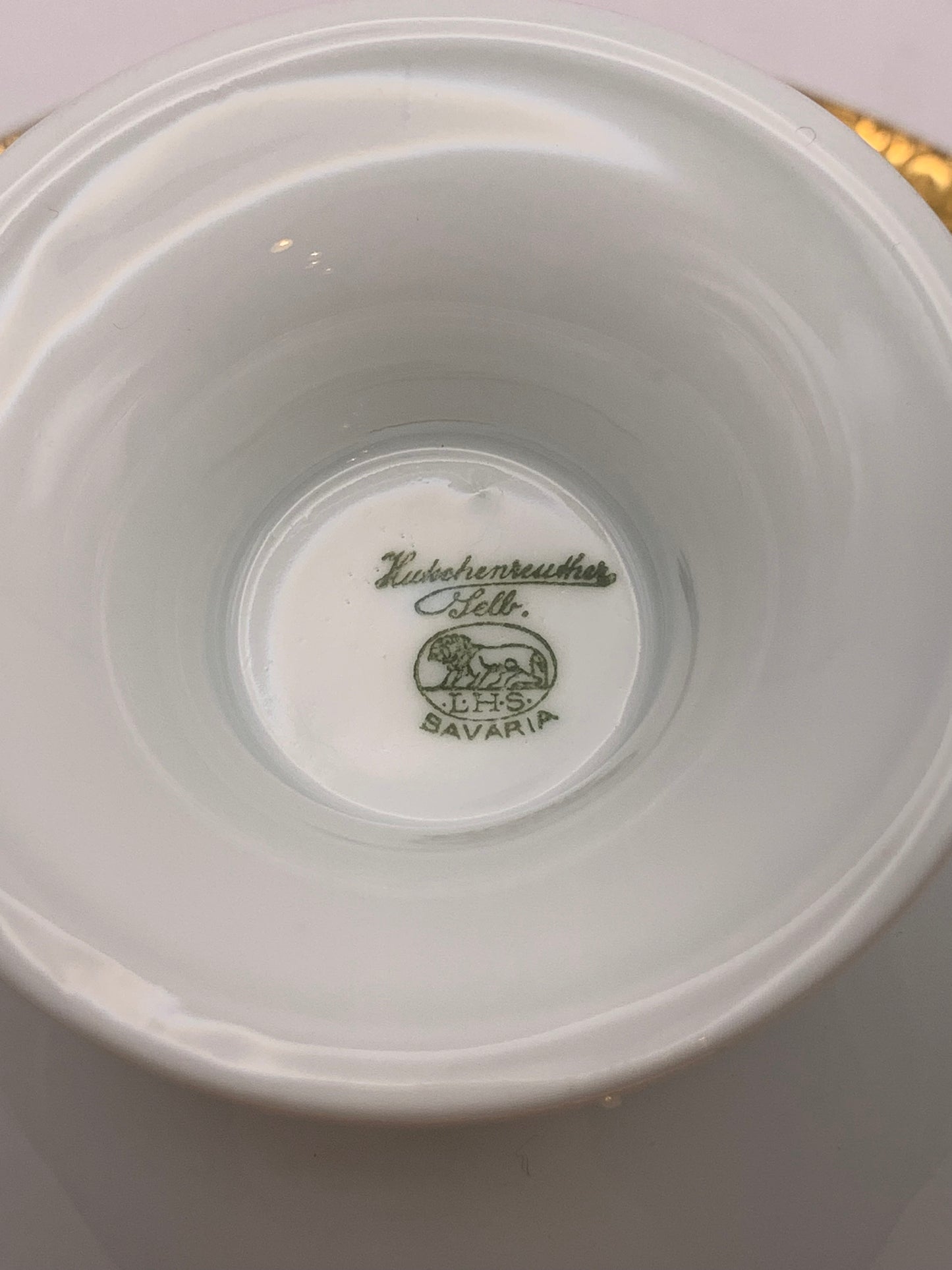 Bavaria Porcelain Tea Cups & Saucers