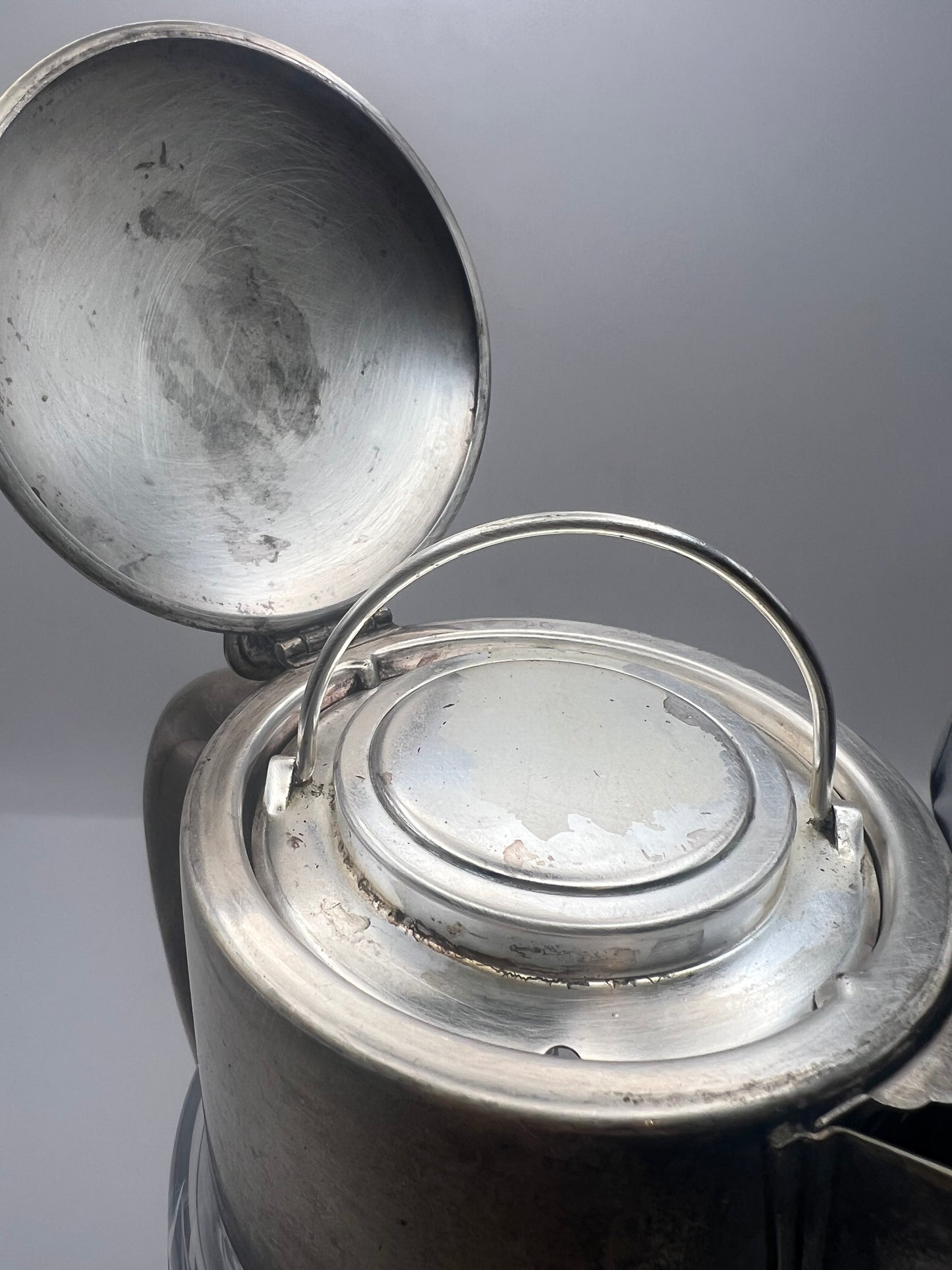 Tall Crystal Serving Pitcher w/ Ice Insertion