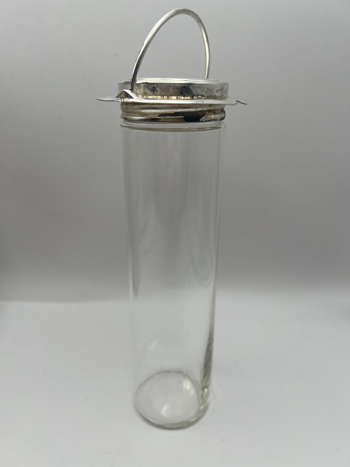 Tall Crystal Serving Pitcher w/ Ice Insertion