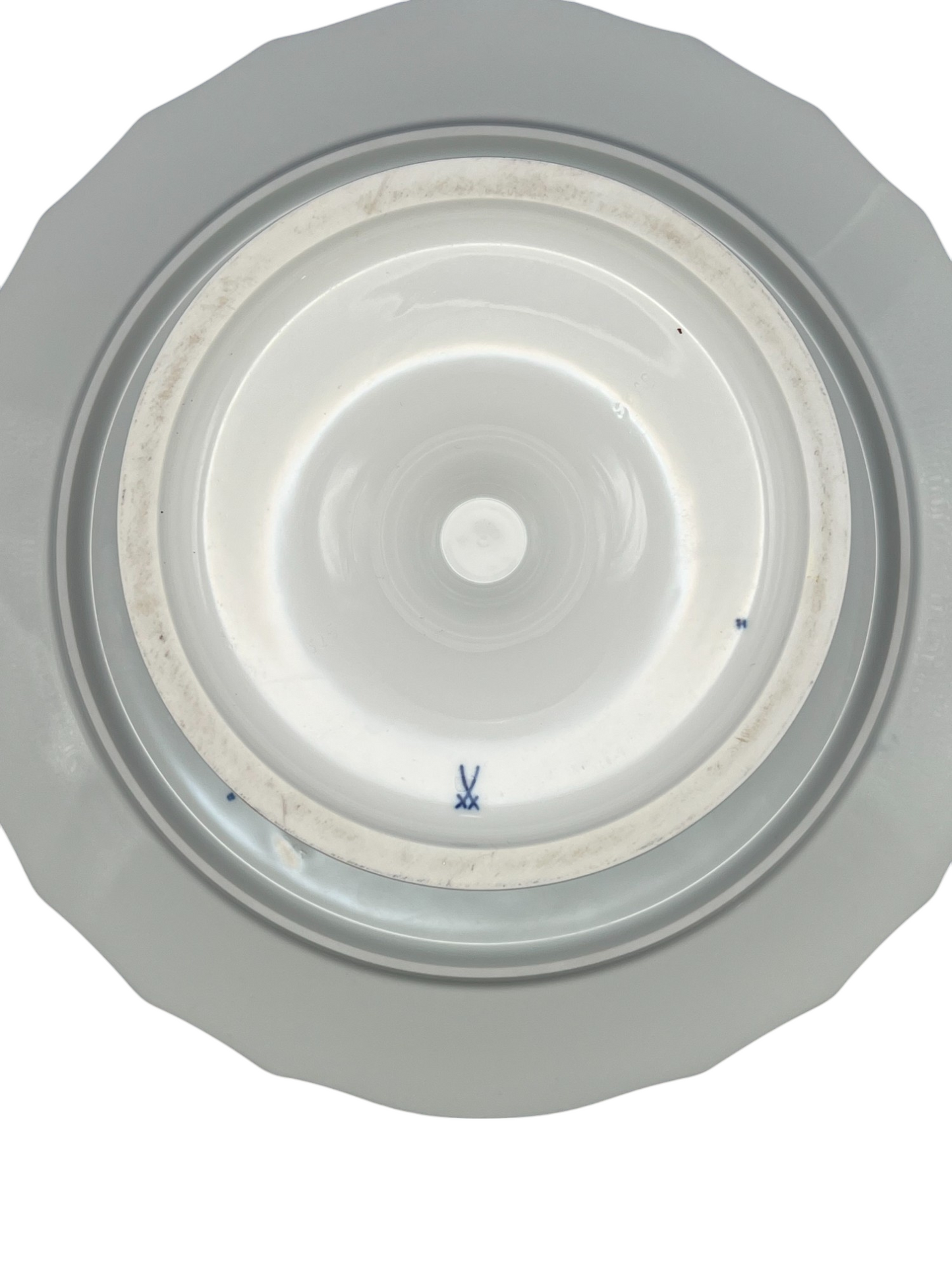 Meissen Porcelain 'Blue Onion' Cake Stand