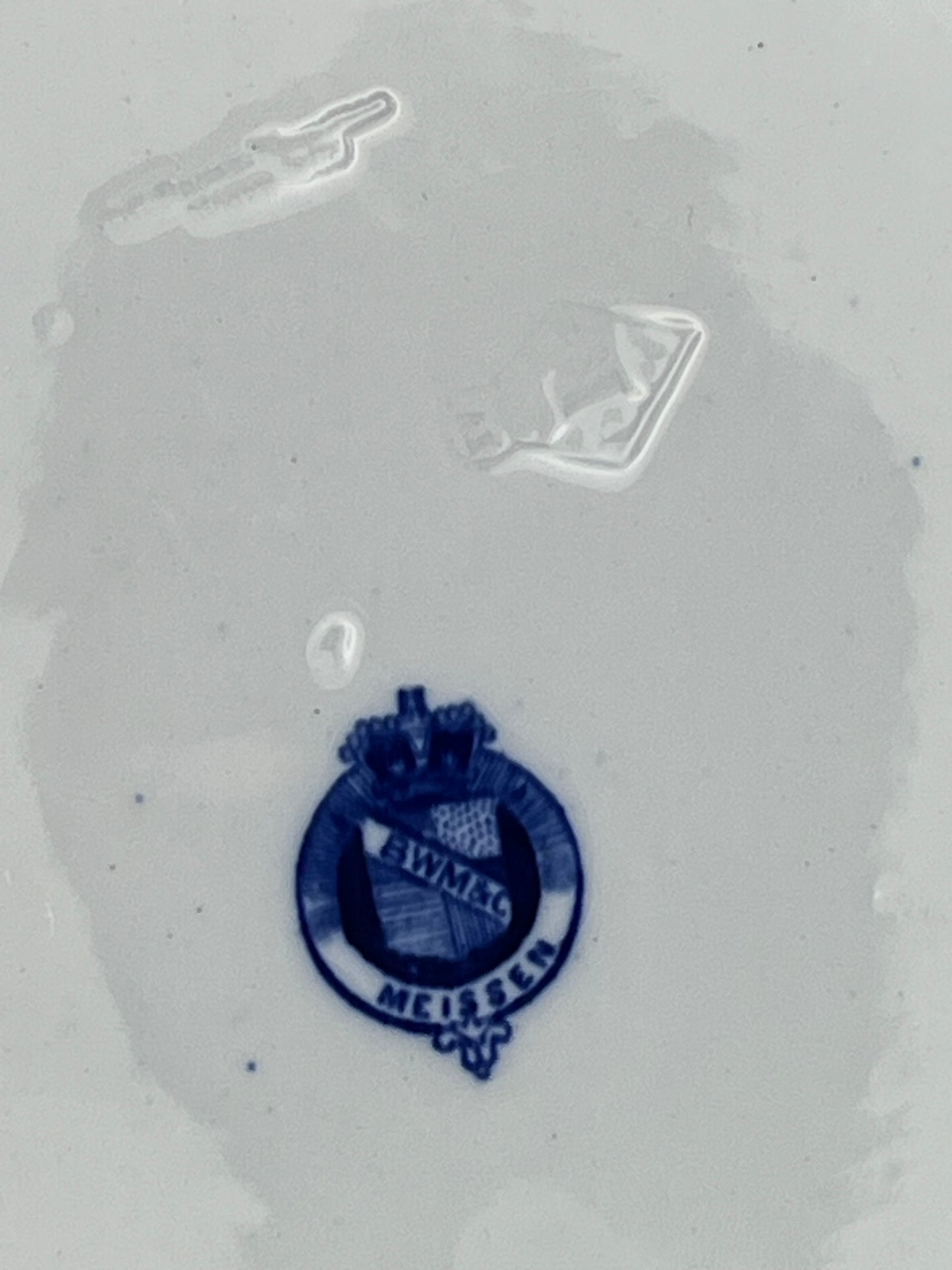 Meissen Porcelain "Blue Onion" Oval Serving Dish