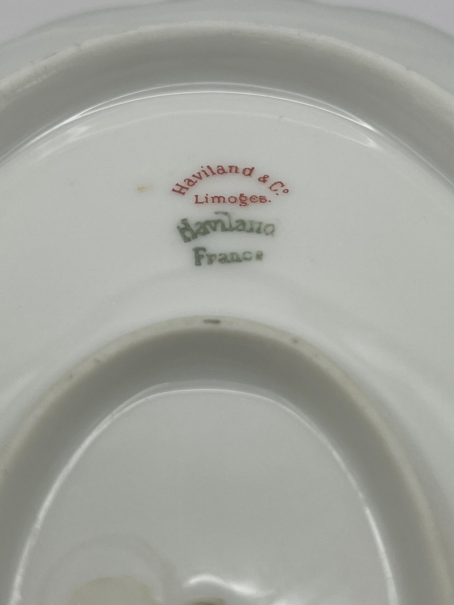 Haviland & Co Limoges Blue Cobalt Small Oval Tureen