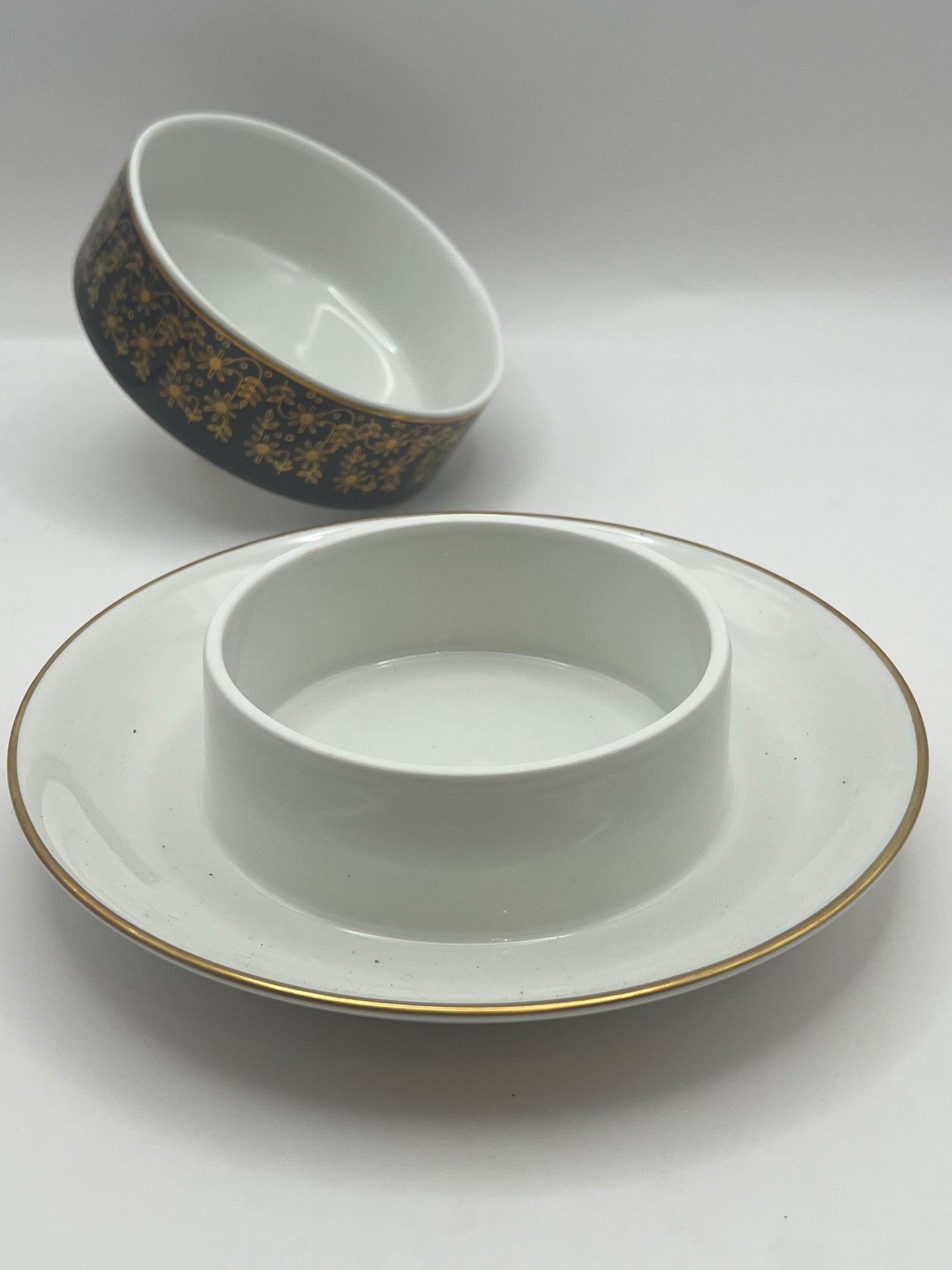 Weimar Porcelain Kobalt Butter Dish
