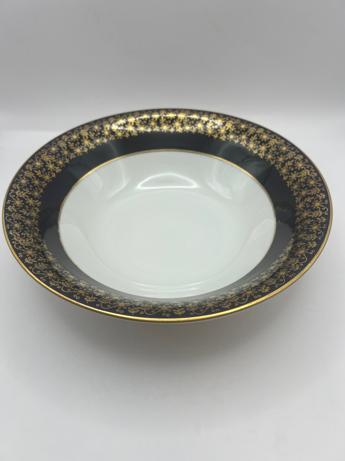 Weimar Porcelain Kobalt Deep Oval Bowl