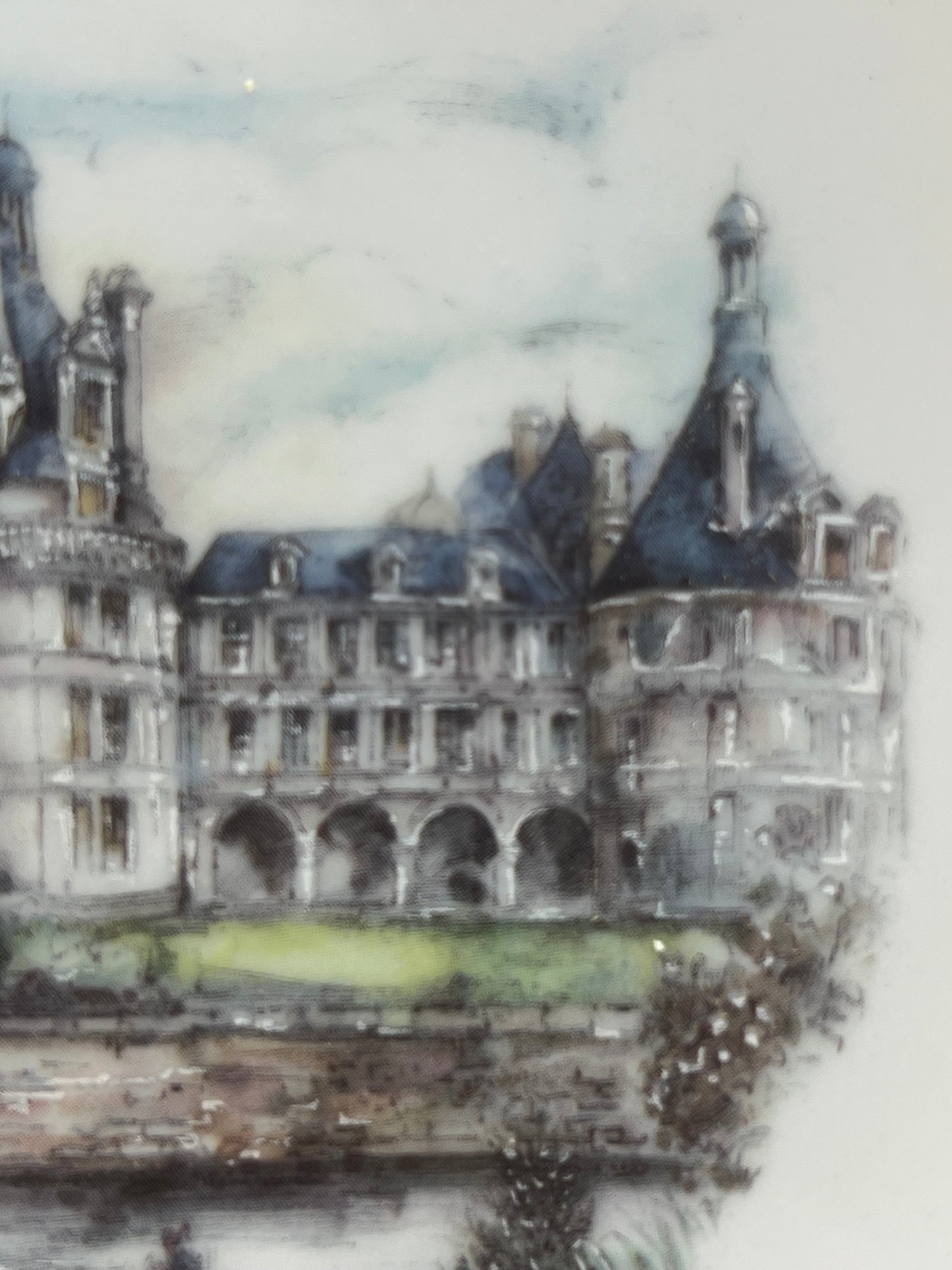 Limoges "Chambord" Decorative Plate