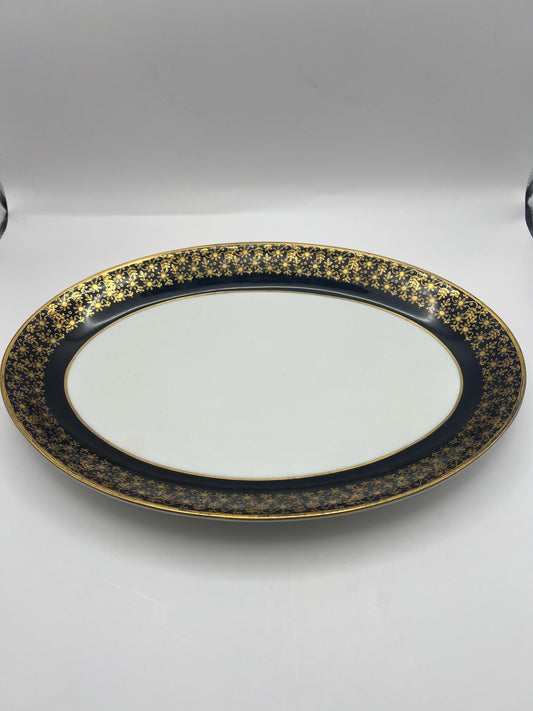 Weimar Porcelain Kobalt Oval Platter