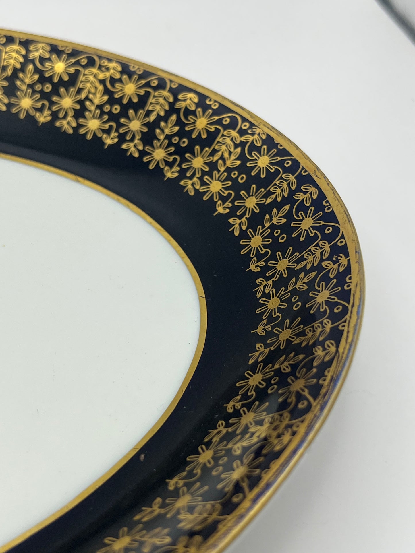 Weimar Porcelain Kobalt Oval Platter