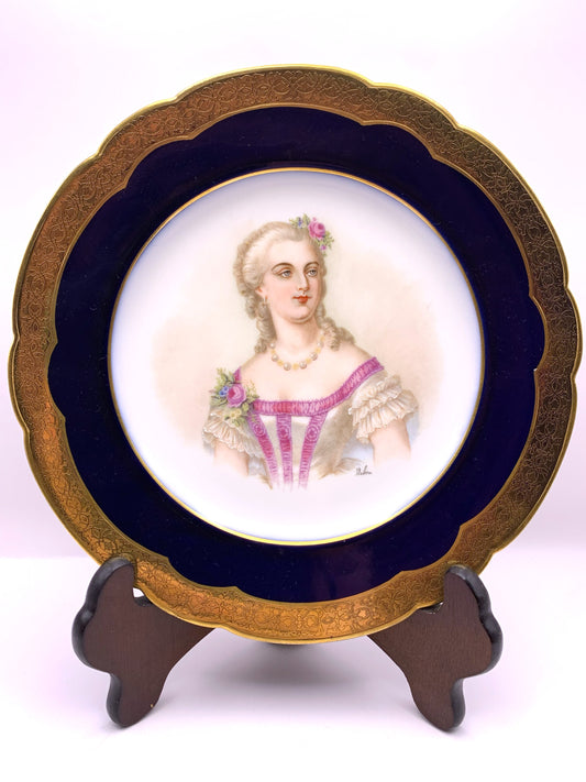 Sevres "Jeanne Du Barry" Decorative Plate