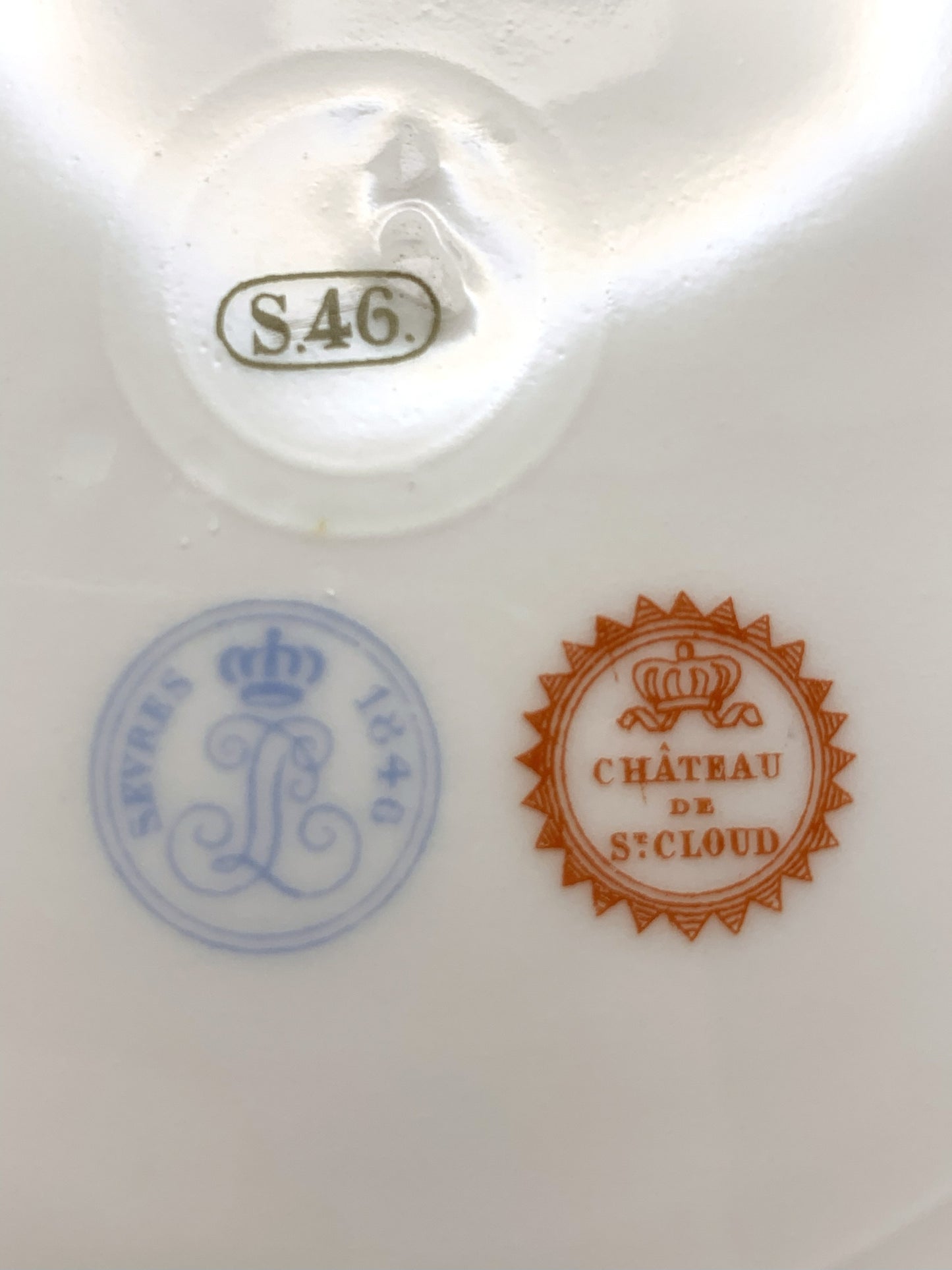 Sevres "Jeanne Du Barry" Decorative Plate